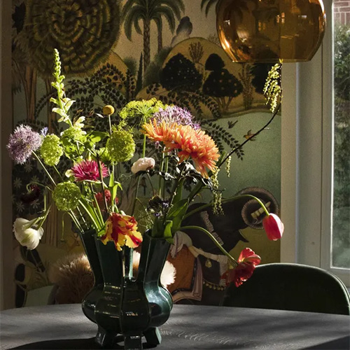 PolsPotten-Puyi-groen-bloemen PolsPotten-Puyi-groen-bloemen