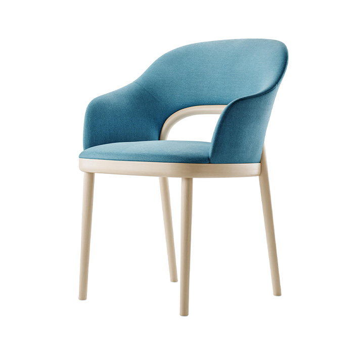 Thonet-S520PF-blauw Thonet-S520PF-blauw